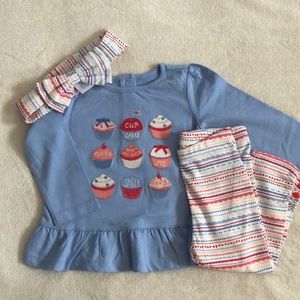 NWT Gymboree Set with Matching Headband